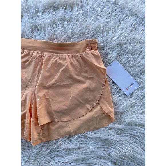 Lululemon Fast and Free High-Rise Classic-Fit Split Short 3" Rock Melon Large - Picture 5 of 11